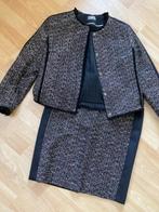 dames mantelpak Karl Lagerfeld, Kostuum of Pak, Zwart, Zo goed als nieuw, Ophalen