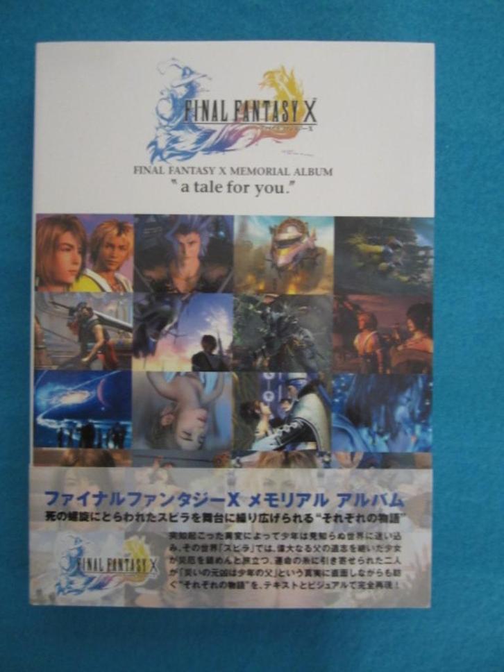 Final Fantasy X memorial album a tale for you boek, Spelcomputers en Games, Games | Sony PlayStation 2, Nieuw, Role Playing Game (Rpg)
