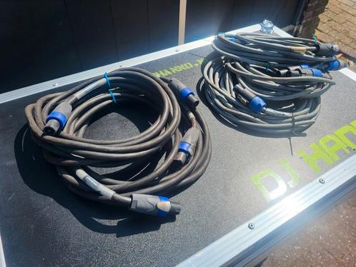 SpeakON audio kabels diverse maten en soorten, Muziek en Instrumenten, Kabels en Stekkers, Zo goed als nieuw, Speaker of Versterker