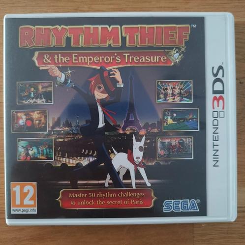 Rhythm Thief & The Emperor's Treasure Nintendo 3DS, Spelcomputers en Games, Games | Nintendo 2DS en 3DS, Zo goed als nieuw, Avontuur en Actie