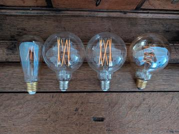 4 Edison lamlen beschikbaar voor biedingen