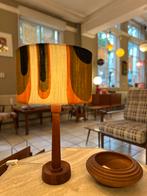 Teak houten tafellamp Uno & Osten Kristianssen 1960, Ophalen, Gebruikt, 50 tot 75 cm, X