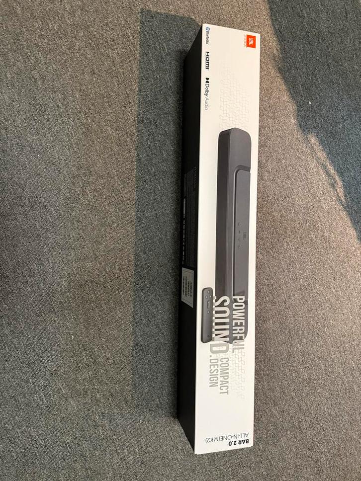 JBL Bar 2.0 All-in-One (MK2) Soundbar - Nieuw in doos!, Audio, Tv en Foto, Soundbars, Nieuw, Bluetooth, Ophalen of Verzenden