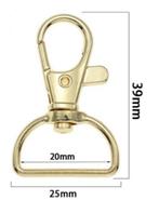 Musketonhaak hobbyhorse halster (zilver of goud), Ophalen of Verzenden, Nieuw
