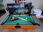 Mini Poolbiljart, Ophalen, Zo goed als nieuw, Pooltafel