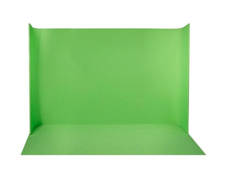 Ledgo LG-3522U Green Screen U-Shape, Audio, Tv en Foto, Fotografie | Fotostudio en Toebehoren, Zo goed als nieuw, Achtergrond