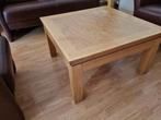 ruime salontafel, licht eikenhout, Ophalen, Gebruikt, 50 tot 100 cm, 50 tot 100 cm