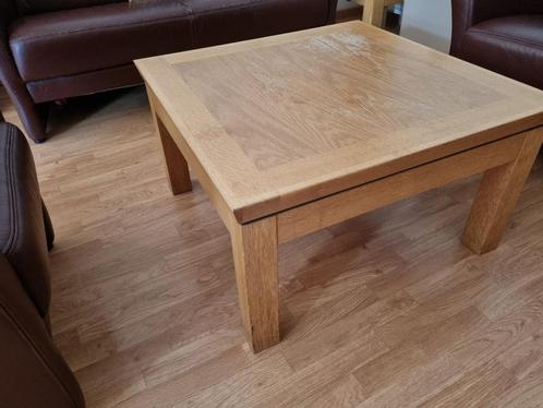 ruime salontafel, licht eikenhout, Huis en Inrichting, Tafels | Salontafels, Gebruikt, Minder dan 50 cm, 50 tot 100 cm, 50 tot 100 cm