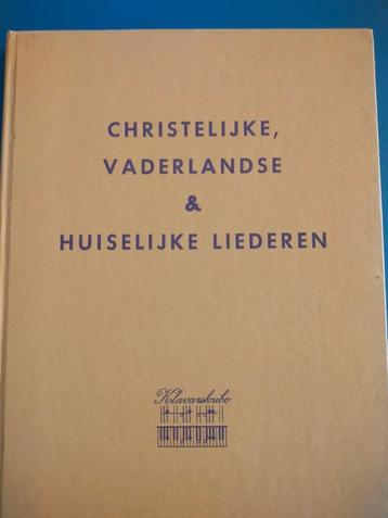 Chr., Vaderlandse en Huiselijke liederen – Klavarskribo beschikbaar voor biedingen