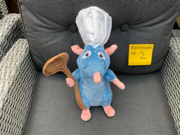 Nieuwe zgan Disney Ratatouille Remy knuffel 35cm beschikbaar voor biedingen