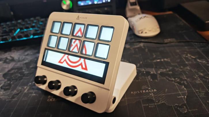 Ajazz AKP05 Mechanical Macro Keyboard, Computers en Software, Toetsenborden, Nieuw, Overige indelingen, Bedraad, Ergonomisch, Opvouwbaar