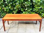 midcentury salontafel uitgevoerd in minimalistische stijl, 100 tot 150 cm, Minder dan 50 cm, Rechthoekig, 50 tot 100 cm