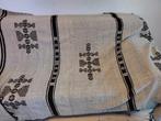 Prachtig Vintage / antiek  Wollen deken / grand vouloir / k, Ophalen of Verzenden, Gebruikt