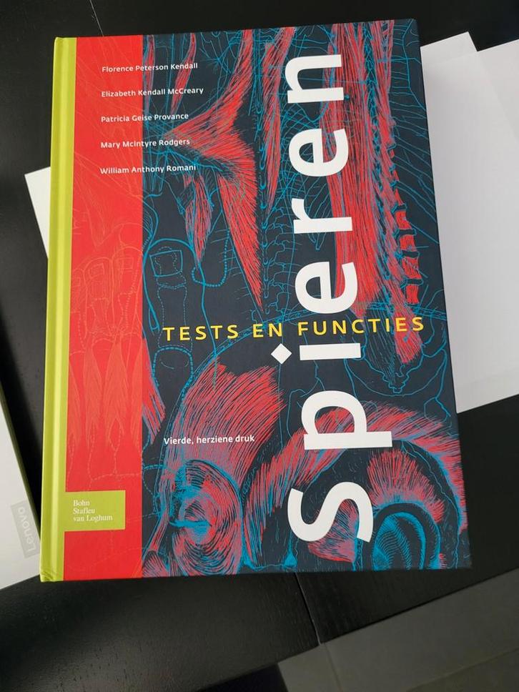 Spieren: Tests en Functies - Kendall's Muscles, Boeken, Studieboeken en Cursussen, Nieuw, HBO, Ophalen of Verzenden