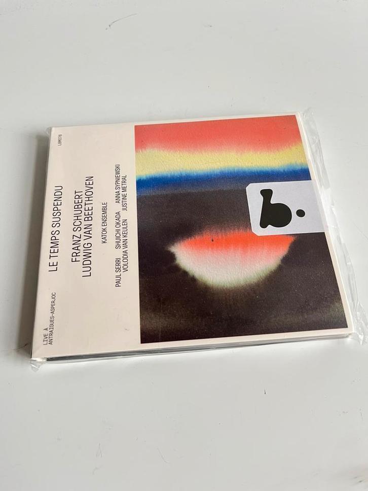 CD Klassiek Katok Ensemble Le Temps Suspendu Franz Schubert, Cd's en Dvd's, Cd's | Klassiek, Nieuw in verpakking, Kamermuziek