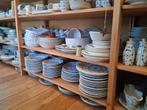 Ontbijtborden Jäger  kahla blauw saks saksisch, Huis en Inrichting, Keuken | Servies, Ophalen, Nieuw, Overige stijlen