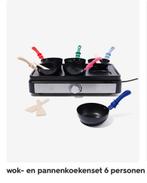 Wok en Pannekoeken set, Ophalen of Verzenden, Nieuw, 4 t/m 7 personen