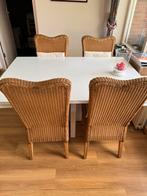 Läsko vintage eettafel rechthoekig uitklapbaar, Ophalen, Gebruikt, 100 tot 150 cm, 50 tot 100 cm