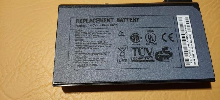 Vervangende Batterij 14.8V 4460mAh, Computers en Software, Accu's en Batterijen, Gebruikt, Ophalen of Verzenden