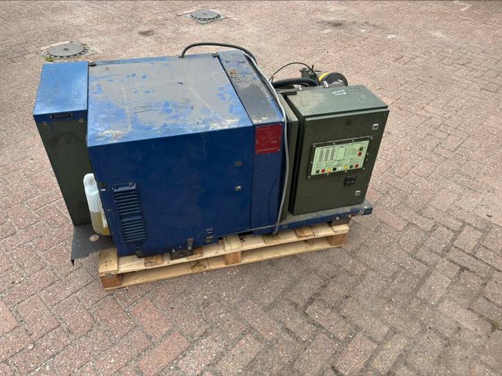 10 KVA aggregaat 230 Volt Hatz diesel generator, Doe-het-zelf en Verbouw, Aggregaten, Gebruikt, Dieselolie, 5 tot 10 kVA, Elektrisch startend