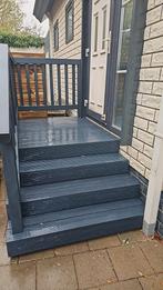 Chalet opstap, Recreatiewoning, Pipowagen, Trap, Bordes, Ophalen of Verzenden