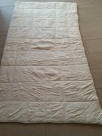 Matrasonderlegger gewatteerd 110x200 cm, Ophalen of Verzenden, Zo goed als nieuw, Eenpersoons