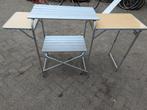 camping keukentafel, Caravans en Kamperen, Kampeermeubelen, Ophalen of Verzenden, Zo goed als nieuw, Campingtafel
