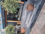 Terrastegels nog helemaal nieuw, Tuin en Terras, Tegels en Klinkers, Ophalen, Zo goed als nieuw, Beton, Terrastegels