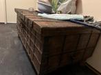 Antieke hutkoffer, Ophalen, Zo goed als nieuw, 100 tot 125 cm, 50 tot 75 cm