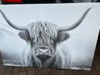 Canvas Schotse hooglander xl €10,- afhaal, Nieuw, Ophalen