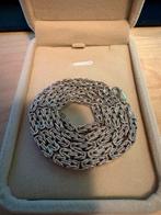 Zilveren koningsketting 32g 925 50cm, Ophalen, Zo goed als nieuw, Zilver