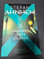X manieren om te sterven - Stefan Ahnhem, Boeken, Ophalen of Verzenden, Gelezen, Stefan Ahnhem, Nederland