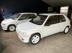 2x Peugeot 106 1.3 Rallye E2 1995 & 1996 Wit beide met nap!, Voorwielaandrijving, 4 cilinders, 400 kg, Wit