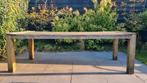 Teakhouten Tuintafel - Opknapper (240 cm x 100 cm), Tuin en Terras, Tuintafels, Ophalen, Gebruikt, Rechthoekig, Teakhout