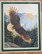 Poster Adelaar - Lee Gable 1989 - Franklin Mint, Antiek en Kunst, Kunst | Litho's en Zeefdrukken, Ophalen of Verzenden