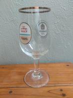 Oud pils glas met logos Krombacher en RIU Hotels., Ophalen of Verzenden, Zo goed als nieuw, Glas of Glazen, Overige merken