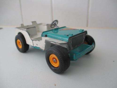 vintage 1976 britains jeep, Hobby en Vrije tijd, Modelauto's | 1:32, Gebruikt, Auto, Britains, Ophalen of Verzenden