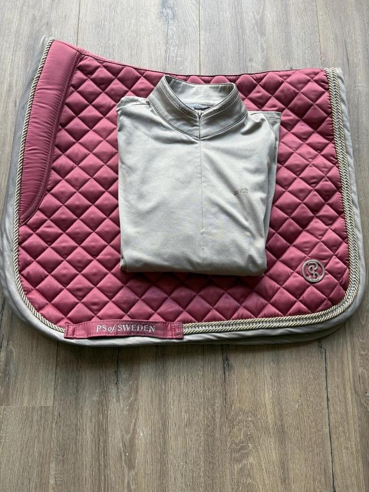 Setje: Dekje PS cob en shirt Schockemolhe M, Dieren en Toebehoren, Paarden en Pony's | Dekens en Dekjes, Zo goed als nieuw, Dekje