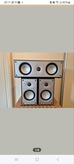 2 ms902 van Mordaunt Short. 1 ms905c center, Audio, Tv en Foto, Luidsprekers, Ophalen, 60 tot 120 watt, Center speaker, Overige merken