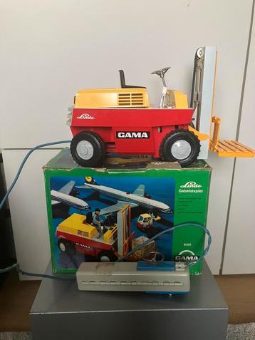 Gama vorkheftruck jaren 70 met originele doos beschikbaar voor biedingen
