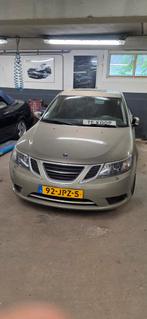 Saab 9-3 2.0 T 2009 Groen, Voorwielaandrijving, 74 €/maand, 4 cilinders, Leder en Stof