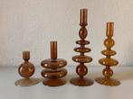 Glazen kandelaars Karwei, Ophalen of Verzenden, Overige materialen, Minder dan 25 cm