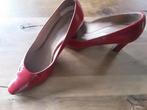 Rode lak schoenen, van Ab Donkers. Maat 41, Kleding | Dames, Schoenen, Ophalen of Verzenden, Zo goed als nieuw, Rood
