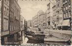 458G Rotterdam Steiger bij brug naar Vlasmarkt, Delftsevaart, Gelopen, Zuid-Holland, Ophalen of Verzenden, 1920 tot 1940