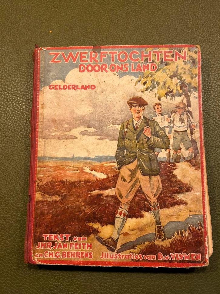 Zwerftochten door ons land. Gelderland eerste druk, Antiek en Kunst, Antiek | Boeken en Bijbels, Ophalen of Verzenden