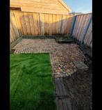 Sierbestrating, stenen, +-30m2 gratis af te halen., Tuin en Terras, Tegels en Klinkers, Ophalen, Gebruikt, Overige typen, Natuursteen