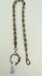 Antiek zilveren horlogeketting. Lengte: 32,4 cm, Antiek en Kunst, Verzenden, Zilver