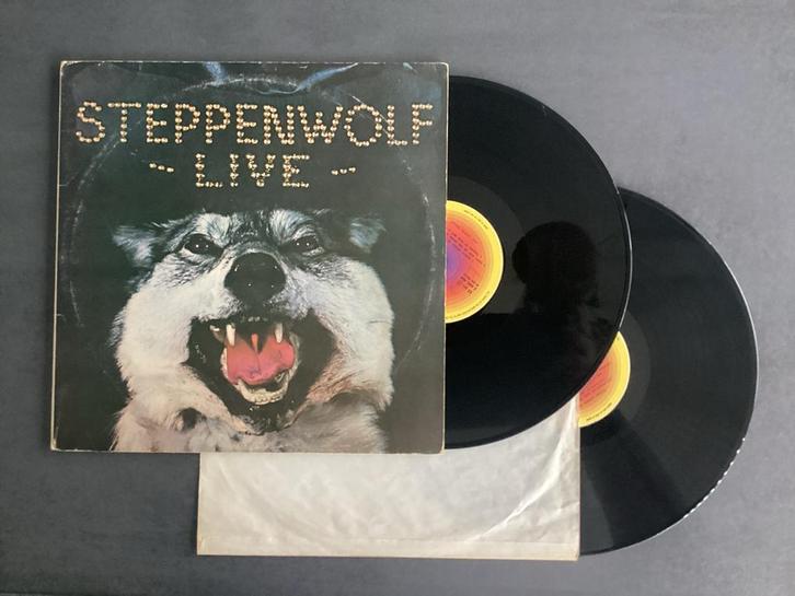 Steppenwolf - Live - Dubbel LP, Cd's en Dvd's, Vinyl | Rock, 12 inch, Ophalen of Verzenden