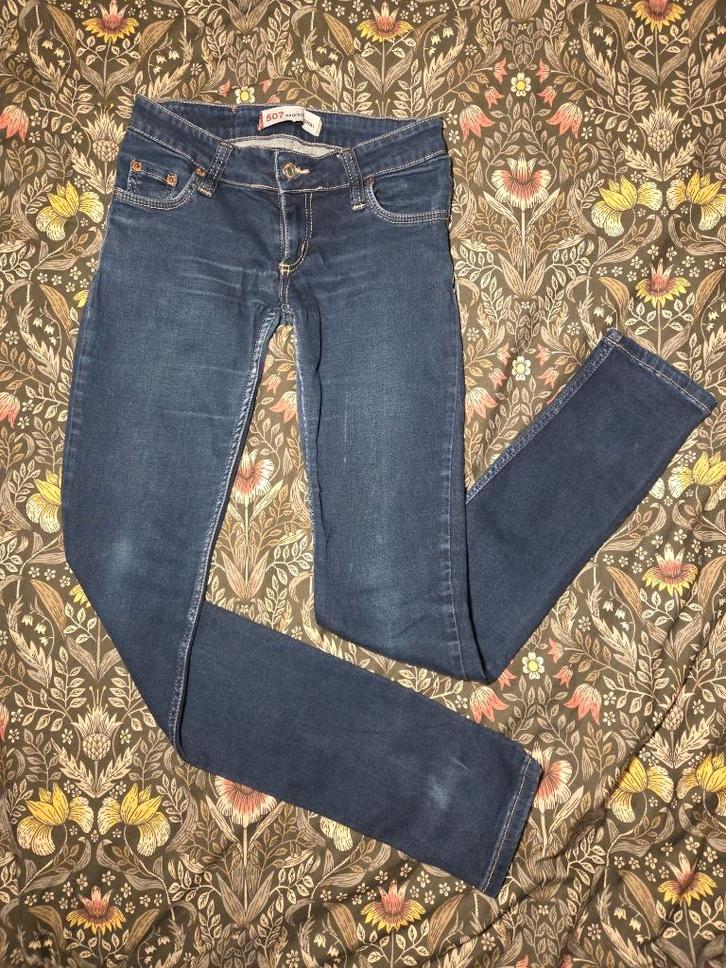 Vintage Levi’s 507 low-rise jeans W29 L34 - 00s model, Kleding | Dames, Spijkerbroeken en Jeans, Zo goed als nieuw, W28 - W29 (confectie 36)