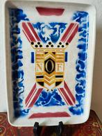 Prachtige Art Nouveau Jugendstil schaal NOF Calvé, Antiek en Kunst, Verzenden